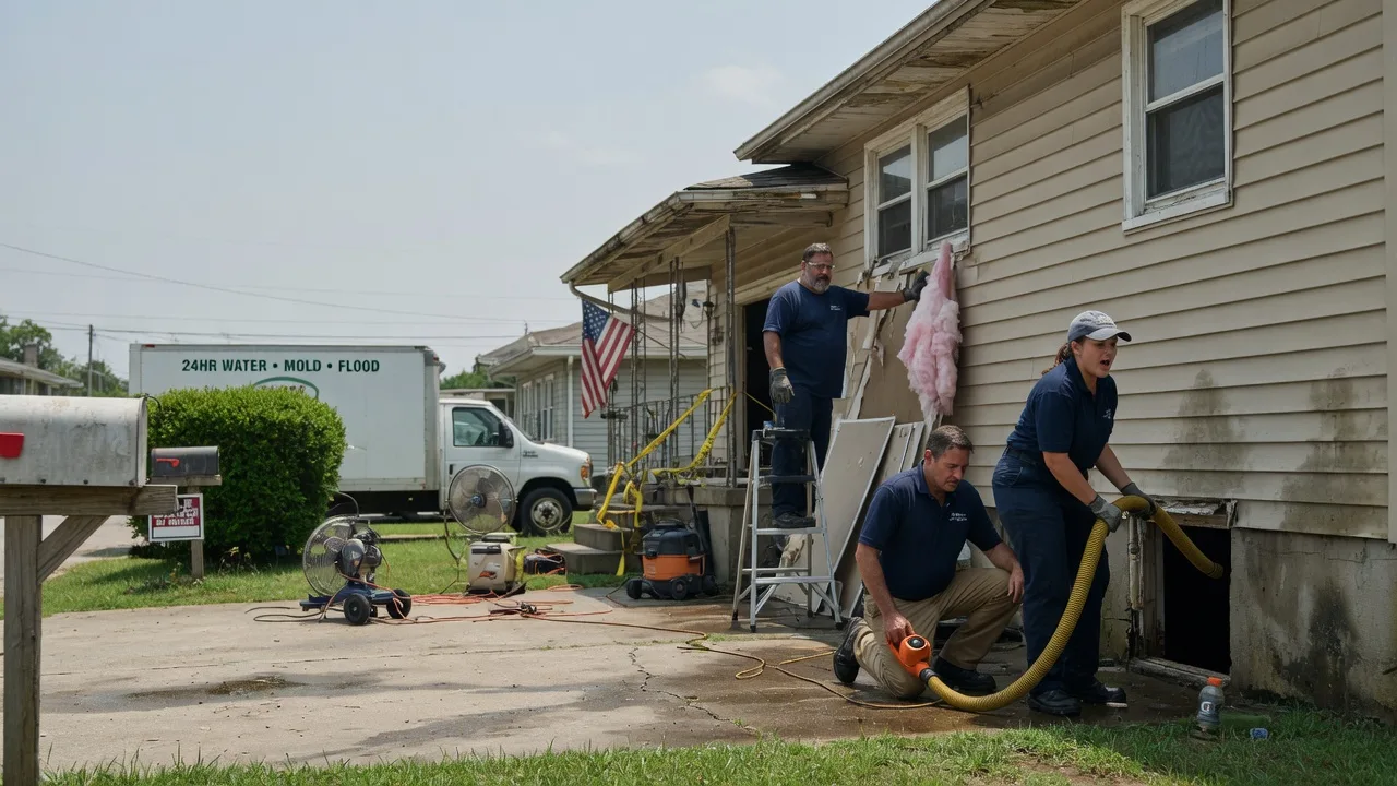Water Damage Repair in Tipton, KS near me